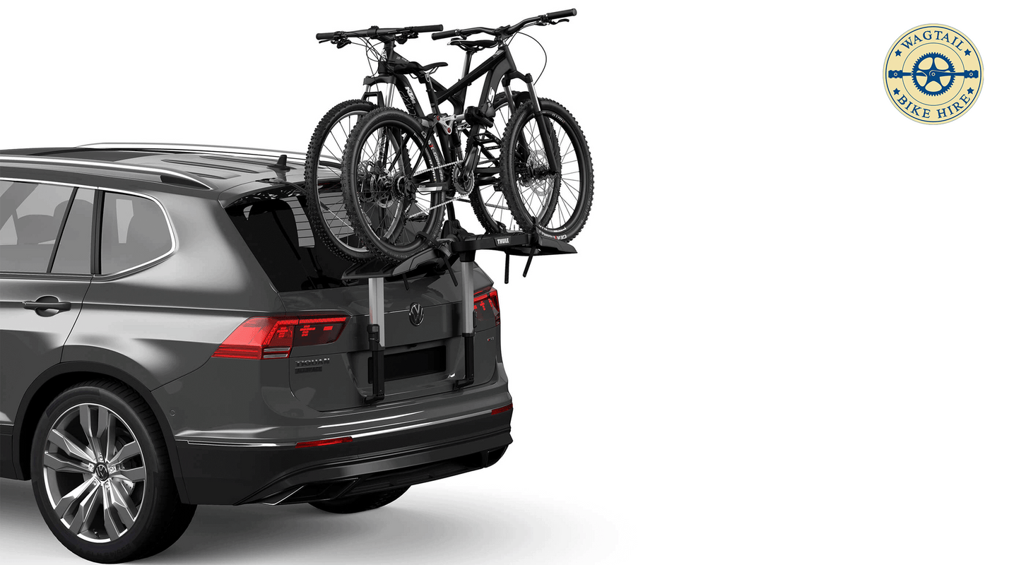 Rear mounted bike carrier for Cars, Motorhomes and Caravans